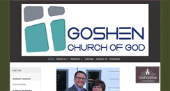 Desktop Screenshot of goshenchurchofgod.org